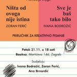 Predstavljen dvostruki priručnik za kreativno pisanje u Booksi booksa-ferić-facebook-vbz